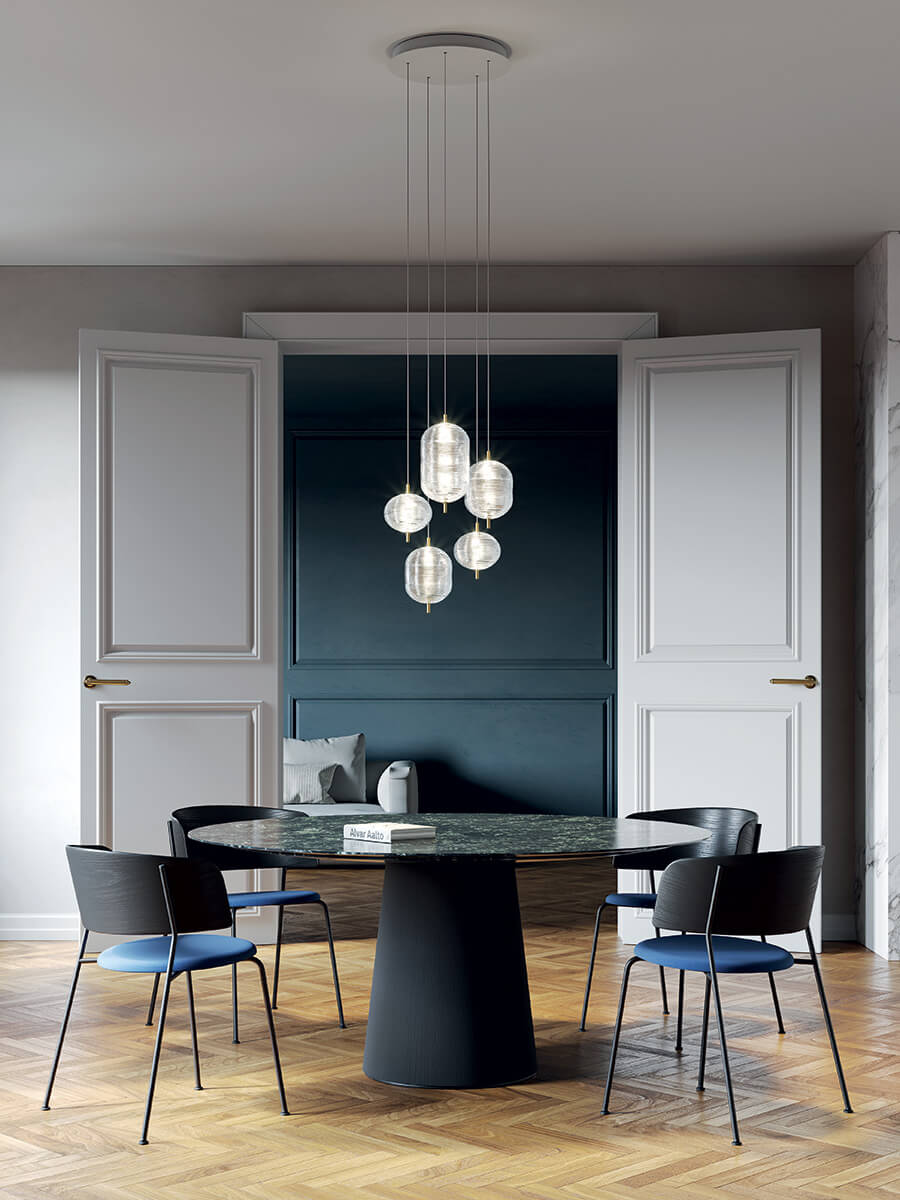 Jefferson, design by Luca Nichetto, Suspension Lamp | Lodes