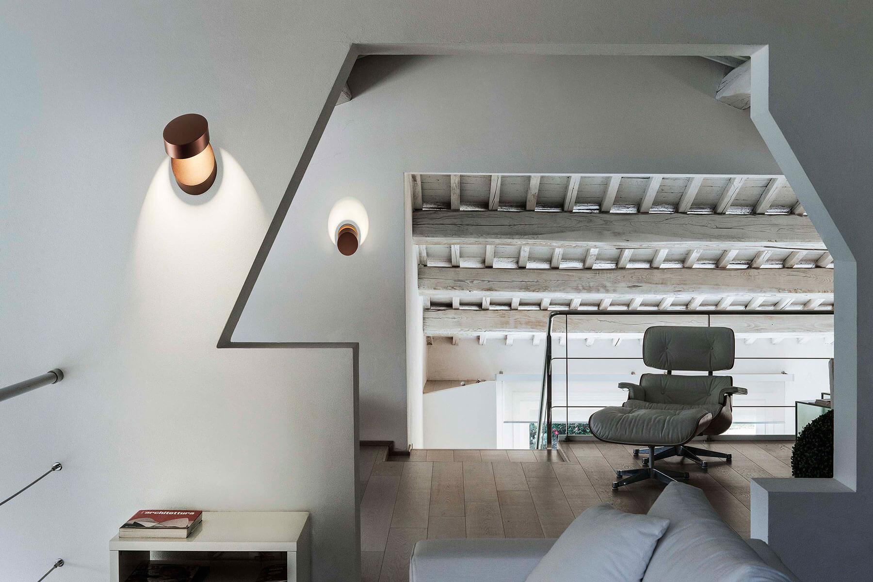 Pin-Up, design by Andrea Tosetto, Wall and Ceiling Lamp