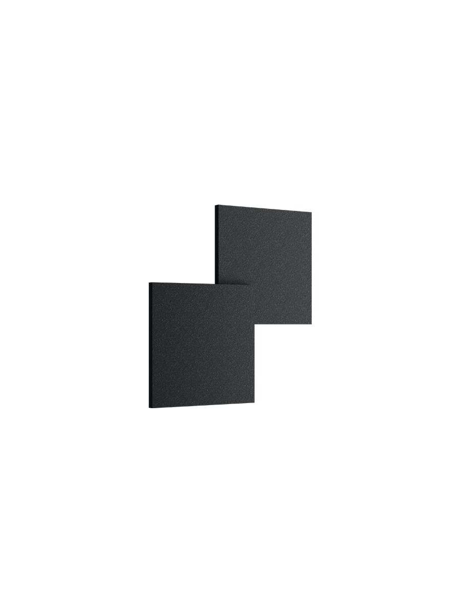 Puzzle Double Square Outdoor Black